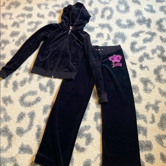 Juicy Couture Velour Track Suit